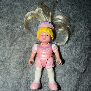 Fisher Price Loving Family Once Upon Dream Grand Dollhouse Blonde Girl Vintage